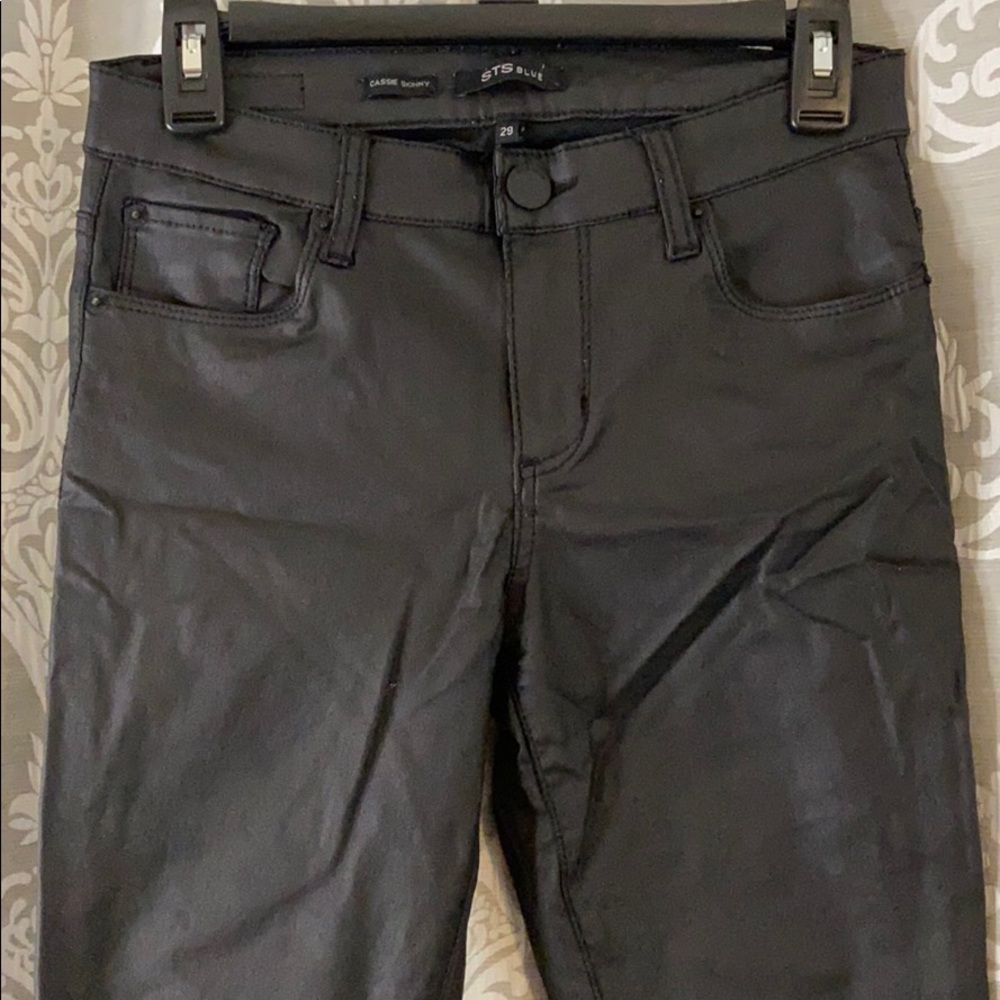 STS Blue Size 29 Faux Leather Jeggings